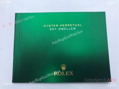 Replica Rolex Sky-Dweller English Watch Manual Booklet Original